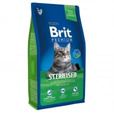Brit Cat Sterilised д/кастрир котов с Курицей и печенью 1,5к