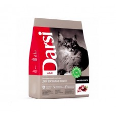 Дарси 1,8 кг (+ 600г) сухой корм д/кошек, Adult Мясное ассорти
