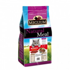 Meglium Корм для взрослых кошек с говядиной 3 кг