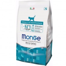 Monge CAT корм для котят КУРИЦА+РИС, 400г