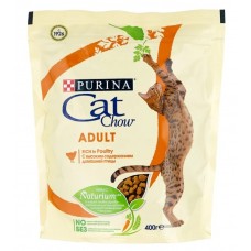 Purina Cat Chow Adult для кошек с домашн птицей, 400г