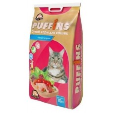 Корм для кошек PUFFINS мясное жаркое, 10кг