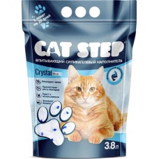 Наполнитель Cat step силикагель 3,8л Crystal Blue