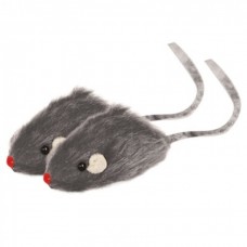 Triol m 002g игрушка мышь малая серая