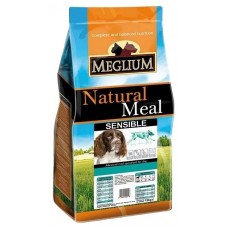 MEGLIUM SENSIBLE корм для собак с чувств пищеварен.ЯГНЕНОК+РИС, 3кг