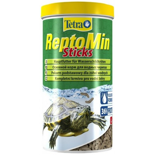 Tetra корм для рептилий (вкл.черепах), палочки reptomin sticks 500ml